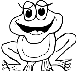 How to Draw Cartoon Frogs / Toads &ndash; Step by Step Drawing Lesson