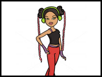 How to Draw Yasmin My Passion, Bratz