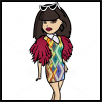 How to Draw Jade My Passion, Bratz