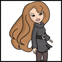 How to Draw Jaylene Style It, Bratz