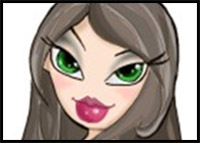 How to Draw Jade from Bratz