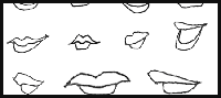 How to Draw Cartoon Lips For Your Characters 