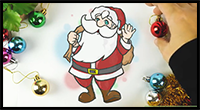 How to Draw Santa Claus
