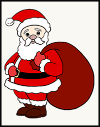 How to Draw Santa Claus