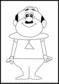 How to Draw Mr. Spacely from The Jetsons