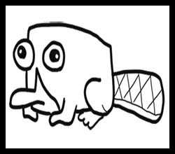 How to draw Perry the Platypus : Phineas and Ferb Step by Step Drawing Lessons