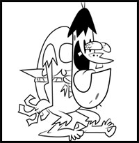 How to Draw Grubber from The Powerpuff Girls