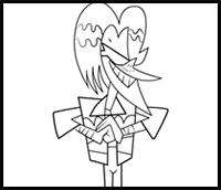 How to Draw Ace from The Powerpuff Girls