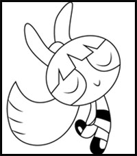 How to Draw Blossom from The Powerpuff Girls