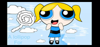 Let's Draw The The Power Puff Girls "Bubbles" For My Sister