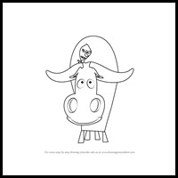 How to Draw Ox and Bird from Skunk Fu!