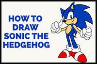 How to Draw Sonic the Hedgehog