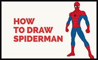 How to Draw Spiderman