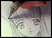 How to Draw Straight Hair Lessons