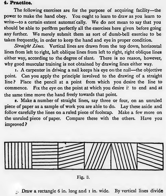 Freehand Drawing Lesson