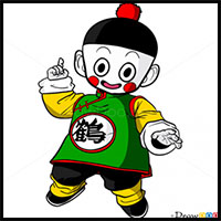 How to Draw Chiaotzu, Dragon Ball Z