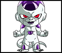 How to Draw Frieza | Dragon Ball Z