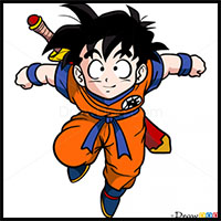 How to Draw Gohan, Dragon Ball Z