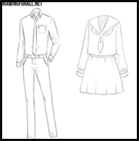 How to Draw Anime Clothes