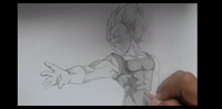 Drawing Vegeta
