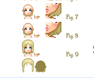 how to draw hair of hunter from ragnarok