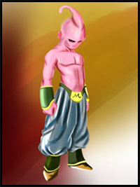 How to Draw Buu from Dragon Ball Z