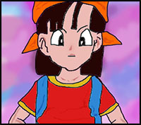 How to Draw Pan from Dragon Ball Z