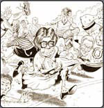 Inking Tutorial, Pen and Ink Demonstration