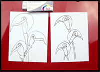 How to Draw Calla Lilies