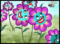 How to Draw a Flower for Kids