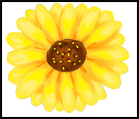 How to Draw a Flower