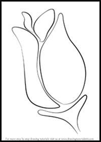 How to Draw a Rose for Kids