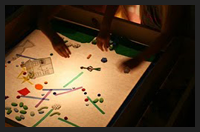 Colour fun with our DIY lightbox