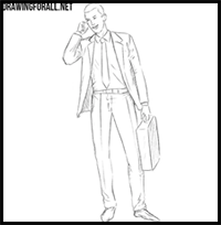How to Draw a Businessman