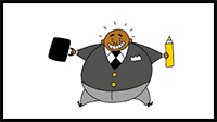 Draw: Businessman