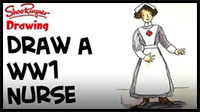 How to Draw a WWI Nurse