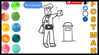 How to Draw Postman