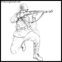 How to Draw a Soviet Soldier