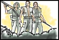 How to Draw Soldiers