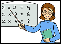 How to Draw a Teacher