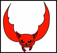 How to Draw a Cartoon Bat (the Easy Way)