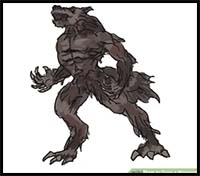 How to Draw a Werewolf
