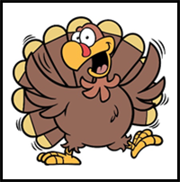 How to Draw a Cartoon Turkey – A Step by Step Guide