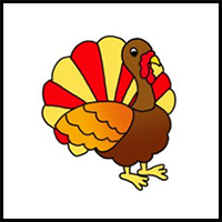 How to Draw a Turkey