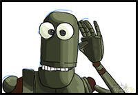 How to Draw Sparx from Astro Boy