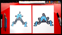 How to Draw a War Robot