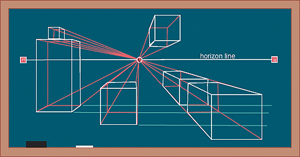 Exteriors in 1 Point Perspective