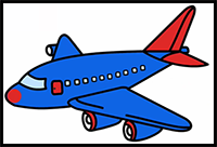 How to Draw an Airplane!