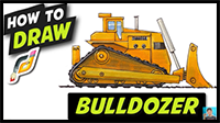 How to Draw a Bulldozer