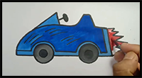How to Draw a Go Kart